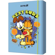 Папка для зош. В5 "Kite" №GF25-210 Garfield на рез. картон(10)(40)