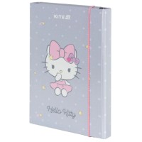 Папка для зош. В5 "Kite" №HK25-210-1 Hello Kitty на рез. картон(10)(40)