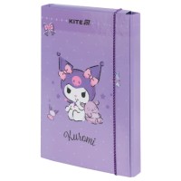 Папка для зош. В5 "Kite" №HK25-210-2 Kuromi на рез. картон(10)(40)