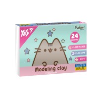 Пластилін "Yes" Pusheen 24 кольор. 480гр №540685(14)