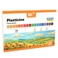 Пластилін "Yes" O'range Line 18 кольор. 360гр №540691(14)