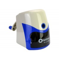 Точилка механ. "Optima" №O40695 з автомат. подачею синя