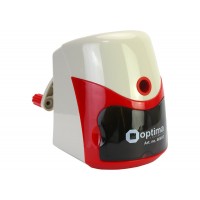 Точилка механ. "Optima" №O40697 з автомат. подачею червона