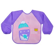 Фартух для творч. "Maxi" №MX62356 37х50см рожевий(1)(20)