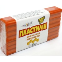 Пластилін "Гамма UA" 30гр помаранчевий,восковий №333106(12)(48)