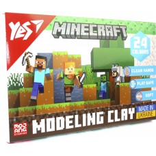 Пластилін "Yes" Minecraft 24 кольор. 480гр №540682(14)