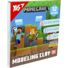Пластилін "Yes" Minecraft 12 кольор. 240гр №540668(20)