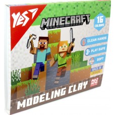 Пластилін "Yes" Minecraft 16 кольор. 320гр №540674(14)