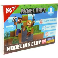 Пластилін "Yes" Minecraft 8 кольор. 160гр №540656(30)
