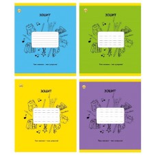 Зошит 12арк. кос.лін. /ТВ/ "Фон (Монохром)" №ТА53111(25)(600)