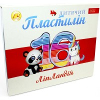 Пластилин 16 цветов 320 гр Липландия/Пластиленд Тетрада (20)