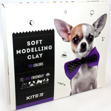 Пластилін "Kite" Dogs 10 кольор. 200гр воск. №K22-084(1)(48)