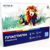 Пластилін "Kite" Classic 18 кольор. 360гр №K-085(14)