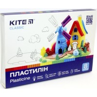 Пластилін "Kite" Classic 8 кольор. 160гр №K-082(30)