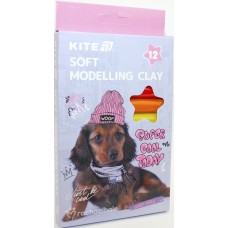 Пластилін "Kite" RH 12 кольор. 200гр воск. №R25-086(1)(30)(60)