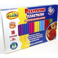 Пластилін "Class" МАХІ 18 кольор.х 20гр №7660С(30)