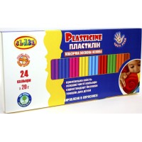 Пластилін "Class" МАХІ 24 кольор.х 20гр №7661С(20)
