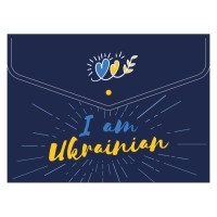 Папка-конверт "Maxi" №MX32013-10 А5 на кнопці(12)(120)