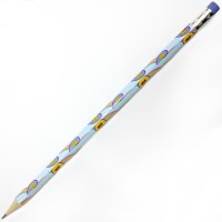 Олівець гр. "Yes"№280644 Line Friends.Heroes з фольгою круг.з гумкою,в пласт.тубі(36)(540)