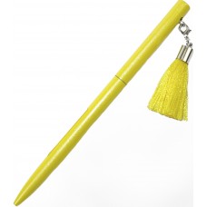 Ручка кульк.метал. "Maxi" №MX16367 з брелоком-китичкою,синя(50)