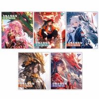 Зошит А5 YES 12арк. лін. гібридний виб лак "Dragon mistress" №767506(10)(250)