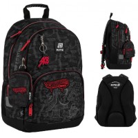 Рюкзак "Kite" Education Hot Wheels 2від.,4карм.№HW25-585M(6)