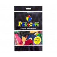 Кулька повітр. латексна 10"/25см "пастель" асорті №810099/Pelican/(50)(250)