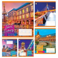 Зошит 18арк. кліт. /ТВ/ "Travel" №ТА51205(20)(400)