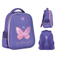 Рюкзак каркасний "GoPack" Education Glowing 2від.,2карм. №GO25-165M-4(4)
