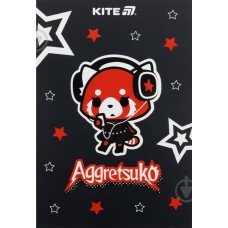 Блокнот А5 50арк. кліт. тв. обкл. Aggretsuko №AR25-194/Kite/(10)
