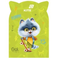 Блокнот А5 48арк. м'яка обкл. Skate cat №K25-461-1/Kite/(40)