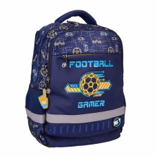 Рюкзак "Yes" S-52 Р-25  Ergo Football Gamer 2від.,4карм. №559891(10)
