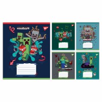 Зошит 12арк. кліт. YES Minecraft Heroes №767576(25)(500)
