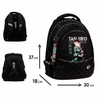 Рюкзак "Yes" TS-52 Р-25 Demon Slayer Tanjiro 3від.,2карм. №559945(10)