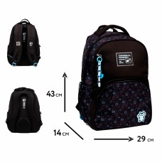 Рюкзак "Yes" TS-57 Р-25  Moon Cat 2від.,3карм. №550030(12)