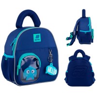 Рюкзак "Kite" Kids Hello Monster 1від.,3карм. №K25-2737XXS-3