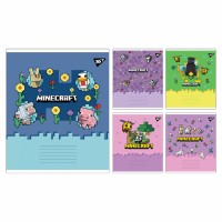 Зошит 24арк. кліт. YES Minecraft Spring №767595(20)(320)