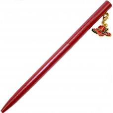 Ручка кульк.метал. "Maxi" №MX16357 Капелюшок,з брелоком,синя(10)(50)