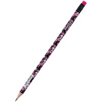 Олівець гр. "Axent" №9009-14-A Floral Black HB/36(36)(432)