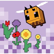 Картини по номерах "Майнкрафт.Весела бджілка" 25х25см №955467/Santi/(30)