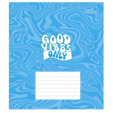 Зошит 18арк. кліт. Star "Good vibes only(дівч)" ВД-лак №018-3561K(25)(250)