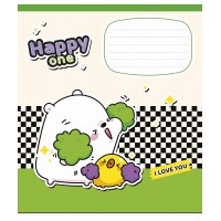 Зошит 12арк. кліт. Школярик "Happy one" виб.УФ-лак №012-3532K(30)(300)