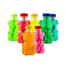 Мильні бульбашки Ведмедик 300мл,аромат,5 кольор.,14х7х5,5см №BIGRP302(28)