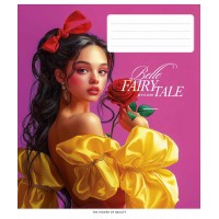 Зошит 36арк. лін. Школярик "Fairytale" дівч. ВД-лак №036-3542L(20)(120)