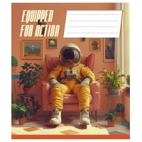 Зошит 48арк. лін. Школярик "Equipped for action" ВД-лак №048-3519L(10)(100)