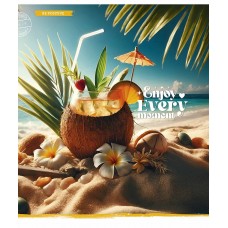 Зошит 96арк. кліт. Школярик "Enjoy your summer" ВД-лак №096-3515K(5)(50)