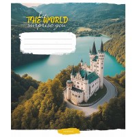 Зошит 96арк. лін. Школярик "Let the world surprise yo" ВД-лак №096-3548L(5)(50)