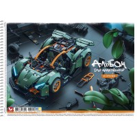 Альбом для малюв. на пруж. 20/120 А4 №PB-SC-020-8027/Школярик/(9)(90)