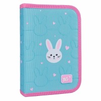 Пенал "Yes" Funny Bunny тв.,одинар.,2клап. №HP-04/533625(48)