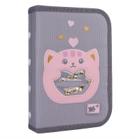 Пенал "Yes" With Love одинар. 1 клап. №HP-03/533659(48)